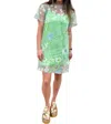 -bl^nk- Claudia Dress In Green In Green
