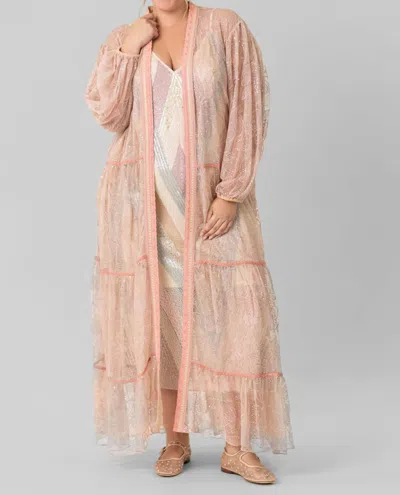 -bl^nk- Dahnya Coverup In Peach Puff In Pink
