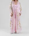 -bl^nk- Ember Coverup In Romantic Floral In Multi