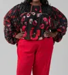 -bl^nk- Leslie Top - Plus In Red