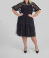 -bl^nk- Lidia Cami Dress - Plus In Black In Black