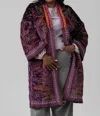 -bl^nk- Loveena Coverup In Winter Bloom In Multi