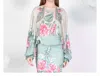 -bl^nk- Tiara Top In Gre