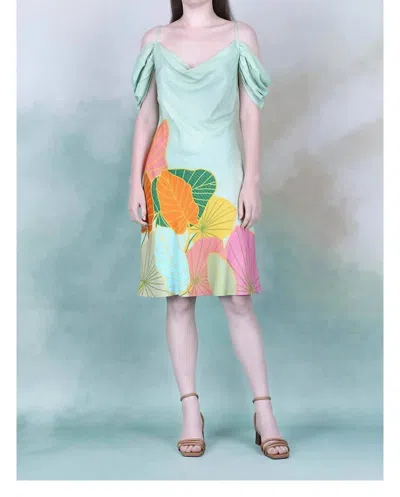 -bl^nk- Zelda Dress In Mint In Green