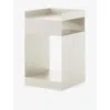 &tradition Rotate Sc73 Space Copenhagen 2022 Steel Side Table In Ivory