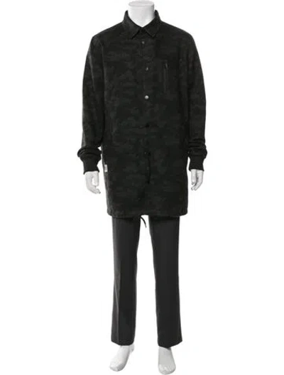 Pre-owned 000 Worldwide Parka In Black