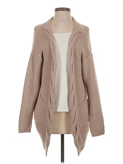 Pre-owned 0039 Italy Cardigan Sweater In Tan