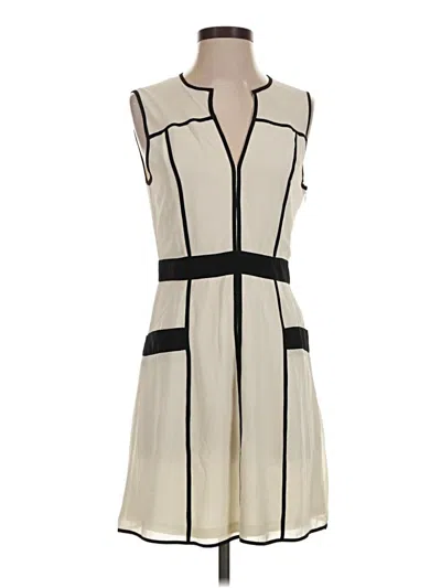 Pre-owned 0039 Italy Casual Dress In Ivory