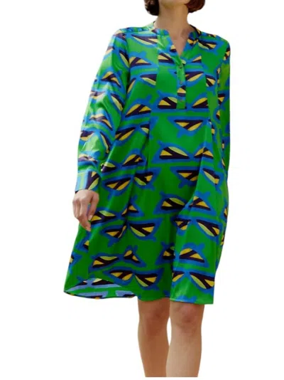 0039 Italy Ester New Dress In Green