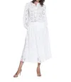 0039 Italy Kylie Skirt In White In White