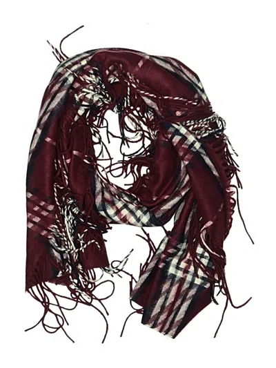Pre-owned 0039 Italy Scarf In Burgundy