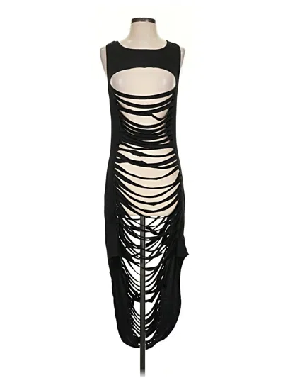Pre-owned 0039 Italy Swimsuit Cover Up In Black