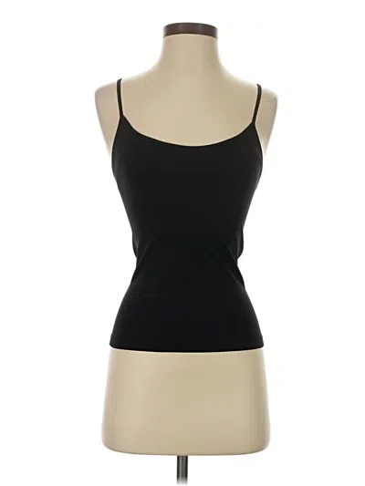 Pre-owned 0039 Italy Tank Top Black Strapless Neckline Tops