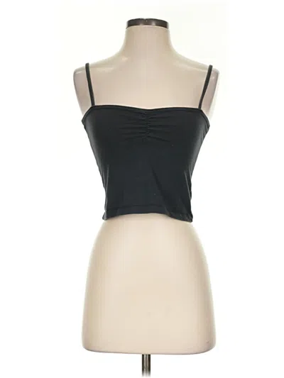 Pre-owned 0039 Italy Tube Top Black Strapless Neckline Tops