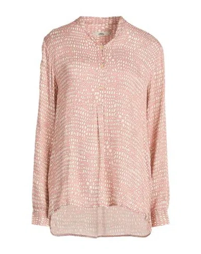0039 Italy Woman Top Blush Size S Viscose In Multi