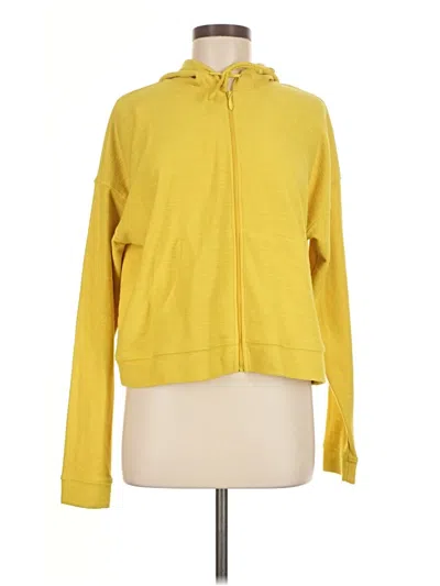 Pre-owned 0039 Italy Zip Up Hoodie In Yellow