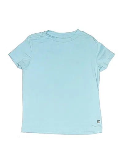 Pre-owned 01.algo Kids' Short Sleeve T-shirt In Blue