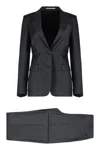 0205 Tagliatore Complete Two Pieces In Wool. In Black