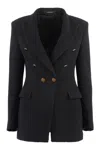 0205 Tagliatore J-clarita Double-breasted Jacket