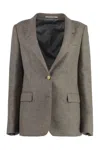 0205 Tagliatore Single-breasted Virgin Wool Jacket