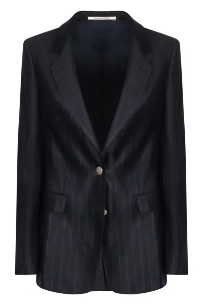 0205 Tagliatore Two-piece Suit In Black