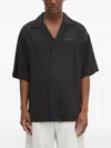 032c 111 Bowling Shirt In Black
