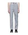 032c Belt Loop Casual Pants In Gray