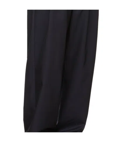 032c Belt Loop High Waist Trousers In Black