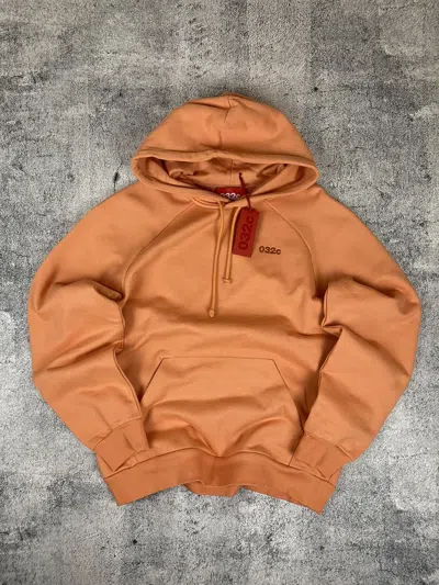 Pre-owned 032c Big Logo New Peach Hoodie In Orange