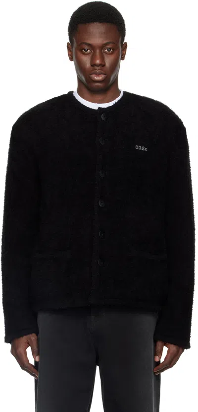 032c Sponge Knit Jacket In Black