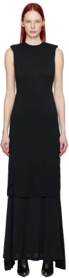 032c Daydream Layered Gown In Black