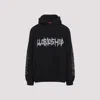 032c Faithless Oversized Hoodie In Black