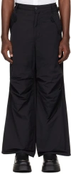 032c Black Hyperbole Cargo Pants In Black