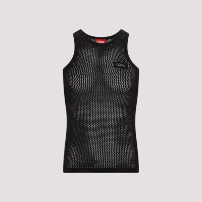 032c Black Scoop Neck Tank Top