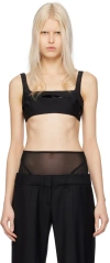 032c Black Mother Bralette In Black