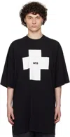 032c Point Zero Oversized T-shirt In Washed Black