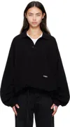 032c Black Speed Devil Ls Polo In Black