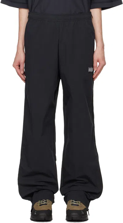 032c Black You Tracksuit Trousers In Dark Blue