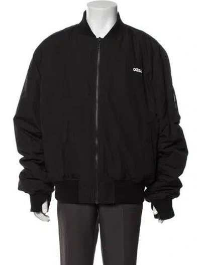 Pre-owned 032c Bomber Jacket In Black