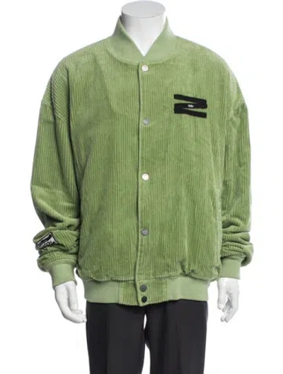 Pre-owned 032c Bomber Jacket W/ Tags In Green