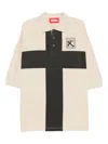 032c Fainting Cross Polo Shirt In Neutral