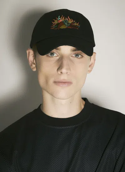 032c Fruit Baseball Cap In Black