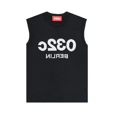 Pre-owned 032c Hollywood To Berlin Selfie Tank 'black' | Women's Size Xl