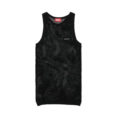 Pre-owned 032c Lace Knit Tank Top 'black' | Men's Size L