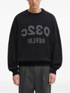 032c Logo-detail Sweater In Black