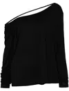 032c Logo-print Top In Black