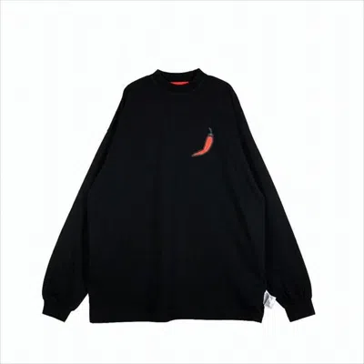 032c Long-sleeve Black T-shirt