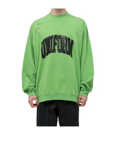 032c Long-sleeved Sweater In Green