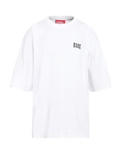 032c Man T-shirt White Size Xl Organic Cotton