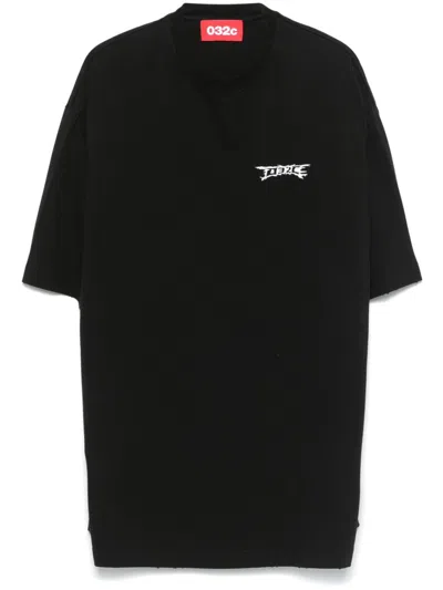 032c Nerve Shatter T-shirt In Black